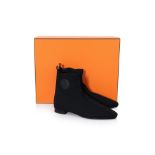 HERMÈS - A PAIR OF DUO ANKLE BOOTS