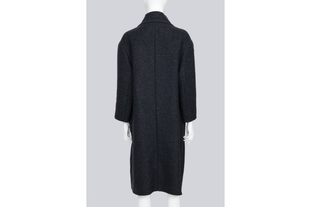 PRADA - A WOOL TRENCH COAT - Image 3 of 3