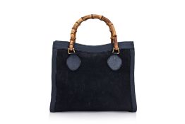 GUCCI - A SUEDE 'DIANA' TOTE