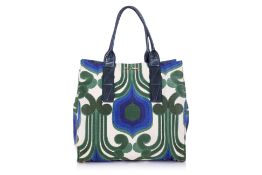 MIU MIU - A CANVAS TOTE BAG
