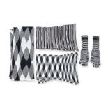 MISSONI - AN ASSORTMENT OF BLACK AND WHITE ACCESSORIES