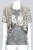 DONNA KARAN - A SEQUINED SET
