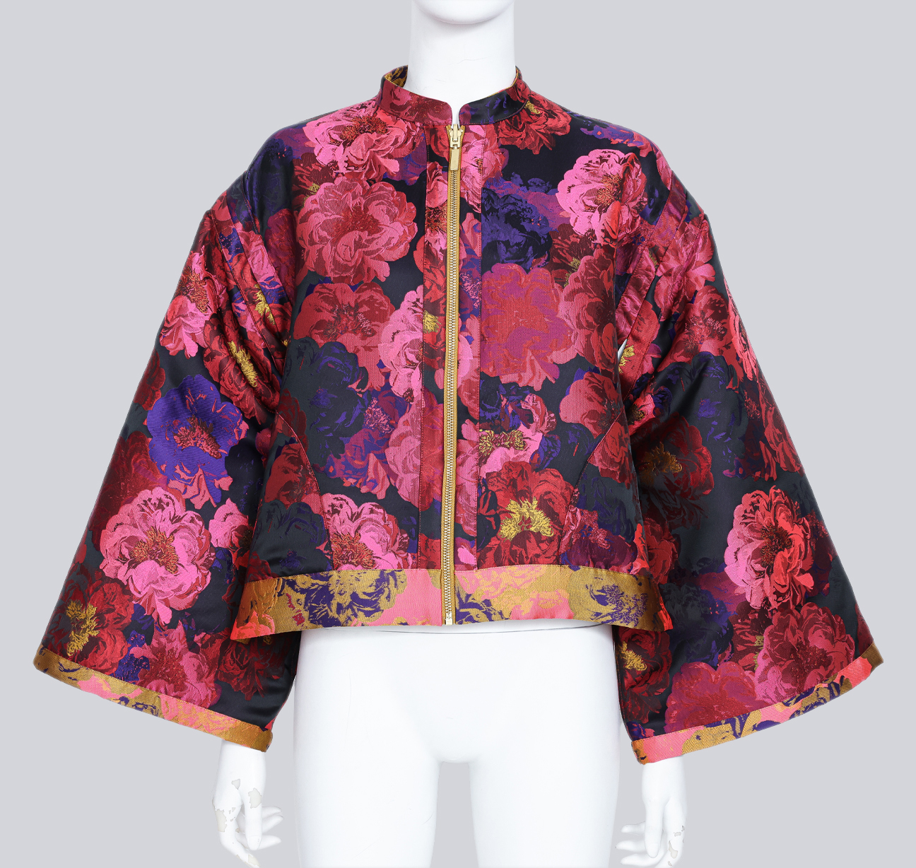 PSOPHIA - A REVERSIBLE FLORAL CHINOISERIE JACKET