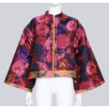 PSOPHIA - A REVERSIBLE FLORAL CHINOISERIE JACKET