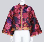 PSOPHIA - A REVERSIBLE FLORAL CHINOISERIE JACKET