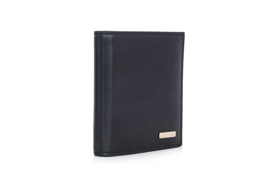 GUCCI - A LEATHER WALLET - Image 3 of 4