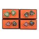 HERMES - A GROUP OF FOUR ENAMEL CLIP ON EARRINGS - Image 3 of 3