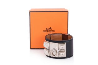 HERMES - A 'COLLIER DE CHIEN' BRACELET