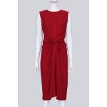 PRADA - A RED BOW DRESS