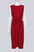 PRADA - A RED BOW DRESS
