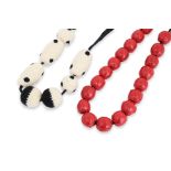 MARNI - TWO STATEMENT NECKLACES