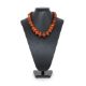 A POLISHED AMBER NECKLACE - Image 2 of 2