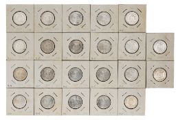 CEYLON, GEORGE V 50 CENTS 1928-1929 (19)