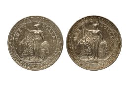 GREAT BRITAIN BRITISH TRADE DOLLAR 1907 B (2)