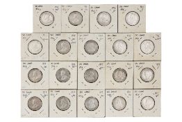 CEYLON, GEORGE V 50 CENTS 1913-1917 (19)