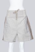 RICK OWENS - A F/W 2014 'MOODY' PEARL DRAWSTRING SHORTS