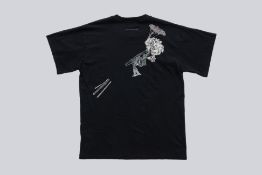MAISON MARGIELA MM6 - A FLORAL GRAPHIC T-SHIRT