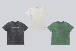 ALEXANDER WANG - A GROUP OF THREE DISTRESSED T-SHIRTS