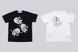 TAO - A PAIR OF 2021 CLAY FLOWER GRAPHIC T-SHIRTS