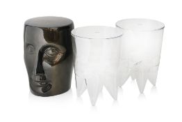 A GROUP OF THREE PHILIPPE STARCK STOOLS