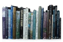 A GROUP OF ARCHITECTURE AND INTERIOR BOOKS