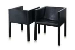 A PAIR OF B&B ITALIA 'SITY' ARMCHAIRS
