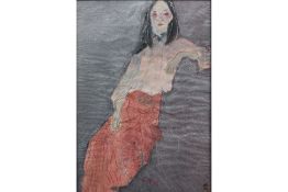 UNATTRIBUTED, NEO-EXPRESSIONIST SCHOOL (XX) - FIGURE STUDY