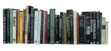 A GROUP OF ART AND HISTORY BOOKS