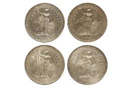 GREAT BRITAIN BRITISH TRADE DOLLAR 1899-1902 (4)
