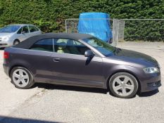 08/08 AUDI A3 SPORT TFSI 1798cc 6 Spd Manual Petrol Convertible (Grey, 104k) AE08SNU