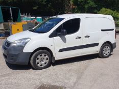 17/17 PEUGEOT PARTNER 850 PROFES L1 B-H 1560cc 5 Spd Manual Diesel Panel Van (White, 99k) WL17DLE