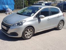 16/16 PEUGEOT 208 ACTIVE BLUE HDI S/S 1560cc 5 Spd Manual Diesel 5 Dr H/Back (Silver, 129k) WK16YLS