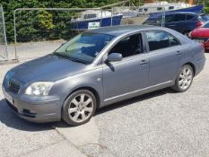 05/05 TOYOTA AVENSIS T4 1998cc 5 Spd Manual Petrol 5 Dr H/Back (Silver, 109k) MM05CNZ