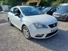 2012 SEAT IBIZA SE 1390CC 5 SPEED MANUAL 3 DOOR PETROL HATCHBACK (WHITE, 135K) WJ62LWW