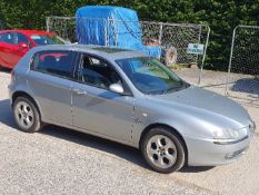 2003 ALFA ROMEO 147 1970cc Manual Petrol 5 Door Hatchback (Silver, 87k) NA52EWE