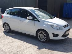 14/63 FORD C-MAX TITANIUM TDCI AUTO 1997cc 6 Spd Auto Diesel MPV (White, 71k) EJ63GVF