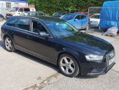 2013 Audi A4 SE Technik TDI CVT 1968cc Auto Diesel Estate (Black, 170k) RO62FBV
