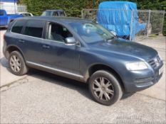 2005 VOLKSWAGEN TOUAREG V6 TDI SPORT A 2999cc 6 Speed Auto Diesel Estate (Grey), YS55KGX