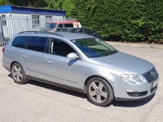 07/57 VOLKSWAGEN PASSAT SPORT TDI 1968cc 6 Spd Manual Diesel Estate (Silver, 168k) OY57FNA
