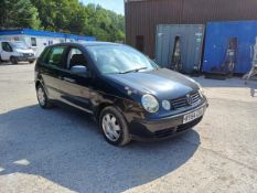 2004 VOLKSWAGEN POLO TWIST AUTO 1390cc Auto Petrol 5 Door Hatchback (Black, 66k) RY54CUA
