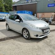2014 PEUGEOT 208 ACCESS PLUS HDI 1398cc 5 Door Diesel Hatchback (Grey, 79k) WH14LDJ