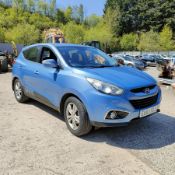 2013 HYUNDAI IX35 STYLE 2WD CRDI 1685CC 6 SPEED MANUAL DIESEL ESTATE (BLUE) EU63XOJ