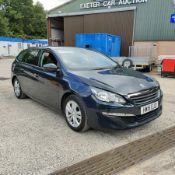2015 PEUGEOT 308 ACTIVE SW HDI 1560cc 5 Speed Manual Diesel Estate (Grey, 84k) HW15EJD