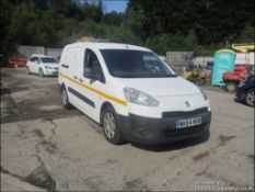 14/64 PEUGEOT PARTNER 750 SE L2 E-HDI 1560cc 5 Spd Manual Diesel Panel Van (White, 116k) WK64MXN