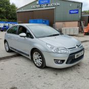 10/10 CITROEN C4 EXCLUSIVE HDI 107 S-A 1560cc 5 Speed Auto Diesel Hatchback (Silver,93k) WM10EHT