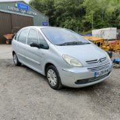09/09 CITROEN XSARA PICASSO DESIRE 16V 1587cc 5 Speed Manual Petrol Estate (Silver, 93k) FL09BYM