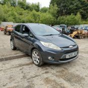 09/09 FORD FIESTA TITANIUM 96 1388cc 5 Speed Manual Petrol 5 Door Hatchback (Grey, 128k) CN09JVO