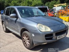 04/04 PORSCHE CAYENNE TIPTRONIC S 3189cc 6 Speed Auto Petrol Estate (Silver, 157k) MV04FVE