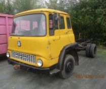 BEDFORD CHASSIS CAB (NEEDS A BATTERY HAS BEEN RUNNING A COUPLE WEEKS AGO) NO DOCS. EX R.A.F