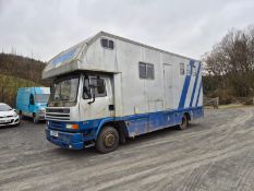 1993 LEYLAND DAF FA 45.150 7 Speed Auto Diesel Grey Horsebox L436DOF
